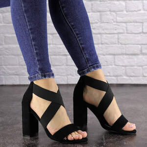 Женские босоножки на каблуке Fashion Dusty 1550 40 размер 25,5 см Черный Женские босоножки на каблуке Fashion Dusty 1550 40 размер 25,5 см Черный