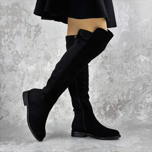 Женские ботфорты Fashion Cliff 1449 37 размер 24 см Черный Женские ботфорты Fashion Cliff 1449 37 размер 24 см Черный