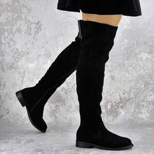 Женские ботфорты Fashion Petra 1460 38 размер 24,5 см Черный Женские ботфорты Fashion Petra 1460 38 размер 24,5 см Черный