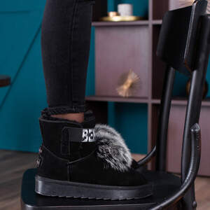 Женские замшевые угги Fashion Olivia 1291 36 размер 23,5 см Черный Женские замшевые угги Fashion Olivia 1291 36 размер 23,5 см Черный