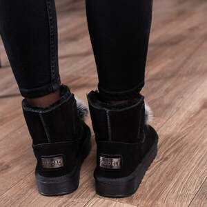 Женские замшевые угги Fashion Olivia 1291 36 размер 23,5 см Черный Женские замшевые угги Fashion Olivia 1291 36 размер 23,5 см Черный