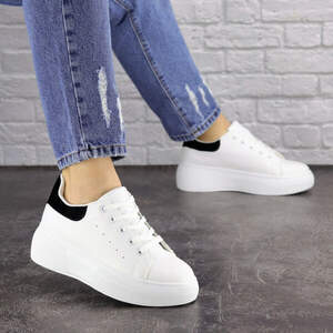 Женские кеды Fashion Brady 1656 39 размер 24 см Белый