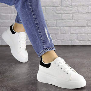 Женские кеды Fashion Brady 1656 39 размер 24 см Белый