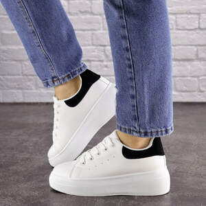 Женские кеды Fashion Brady 1656 39 размер 24 см Белый