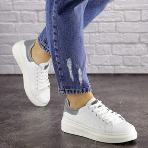 Женские кеды Fashion Fletcher 1654 39 размер 24 см Белый