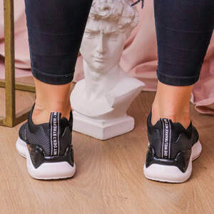 Женские кроссовки Fashion Brew 1658 37 размер 23 см Черный Женские кроссовки Fashion Brew 1658 37 размер 23 см Черный