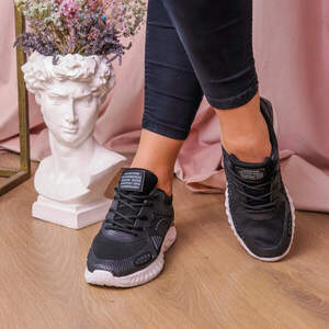 Женские кроссовки Fashion Brew 1658 37 размер 23 см Черный Женские кроссовки Fashion Brew 1658 37 размер 23 см Черный