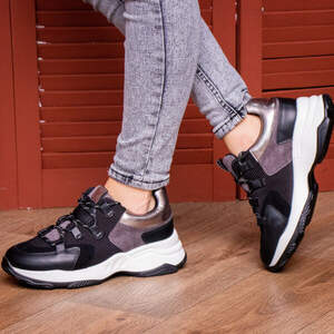 Женские кроссовки Fashion Bruiser 1659 36 размер 23 см Черный