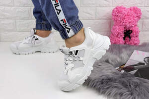 Женские кроссовки Fashion Bryli 1150 37 размер 23,5 см Белый Женские кроссовки Fashion Bryli 1150 37 размер 23,5 см Белый