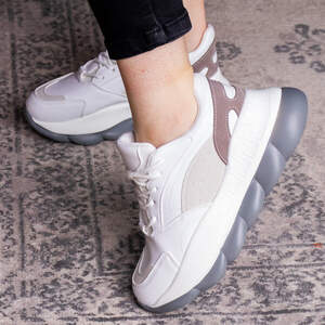 Женские кроссовки Fashion Bubbles 1642 36 размер 22,5 см Белый Женские кроссовки Fashion Bubbles 1642 36 размер 22,5 см Белый