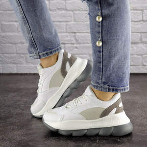 Женские кроссовки Fashion Bubbles 1642 36 размер 22,5 см Белый Женские кроссовки Fashion Bubbles 1642 36 размер 22,5 см Белый