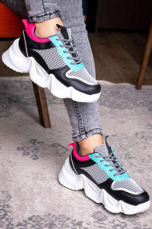 Женские кроссовки Fashion Carrissa 1757 37 размер 23,5 см Черный