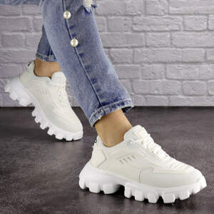 Женские кроссовки Fashion Czar 1645 36 размер 22,5 см Белый Женские кроссовки Fashion Czar 1645 36 размер 22,5 см Белый