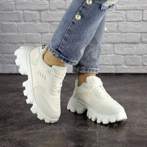 Женские кроссовки Fashion Czar 1645 36 размер 22,5 см Белый Женские кроссовки Fashion Czar 1645 36 размер 22,5 см Белый