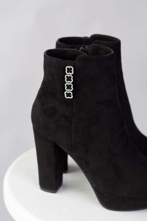 Ботильоны женские Fashion Dice 2486 36 размер 23,5 см Черный Ботильоны женские Fashion Dice 2486 36 размер 23,5 см Черный