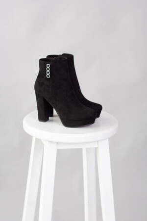 Ботильоны женские Fashion Dice 2486 36 размер 23,5 см Черный Ботильоны женские Fashion Dice 2486 36 размер 23,5 см Черный