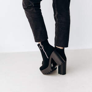 Ботильоны женские Fashion Fast 3290 36 размер 23,5 см Черный Ботильоны женские Fashion Fast 3290 36 размер 23,5 см Черный