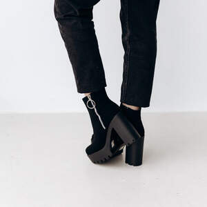 Ботильоны женские Fashion Fast 3290 36 размер 23,5 см Черный Ботильоны женские Fashion Fast 3290 36 размер 23,5 см Черный