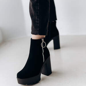 Ботильоны женские Fashion Fast 3290 36 размер 23,5 см Черный Ботильоны женские Fashion Fast 3290 36 размер 23,5 см Черный