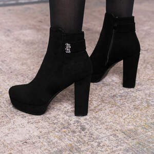 Ботильоны женские Fashion Flicka 3385 36 размер 23,5 см Черный Ботильоны женские Fashion Flicka 3385 36 размер 23,5 см Черный