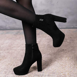 Ботильоны женские Fashion Flicka 3385 36 размер 23,5 см Черный Ботильоны женские Fashion Flicka 3385 36 размер 23,5 см Черный