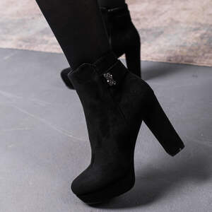 Ботильоны женские Fashion Flicka 3385 36 размер 23,5 см Черный Ботильоны женские Fashion Flicka 3385 36 размер 23,5 см Черный