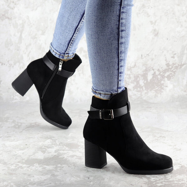 Ботильоны женские Fashion Kramer 2308 40 размер 25,5 см Черный Ботильоны женские Fashion Kramer 2308 40 размер 25,5 см Черный