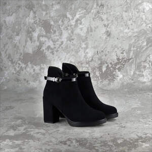 Ботильоны женские Fashion Magnolia 2371 38 размер 24,5 см Черный