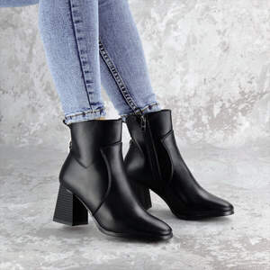 Ботильоны женские Fashion Millie 2325 40 размер 25 см Черный Ботильоны женские Fashion Millie 2325 40 размер 25 см Черный