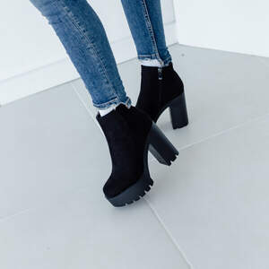 Ботильоны женские Fashion Miya 3336 35 размер 23 см Черный Ботильоны женские Fashion Miya 3336 35 размер 23 см Черный