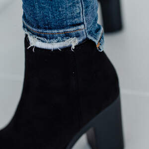 Ботильоны женские Fashion Miya 3336 35 размер 23 см Черный Ботильоны женские Fashion Miya 3336 35 размер 23 см Черный