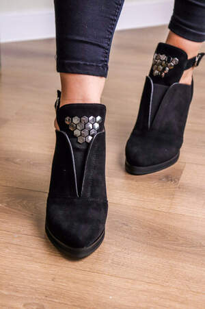 Ботильоны женские Fashion Ophelia 3281 36 размер 23,5 см Черный Ботильоны женские Fashion Ophelia 3281 36 размер 23,5 см Черный