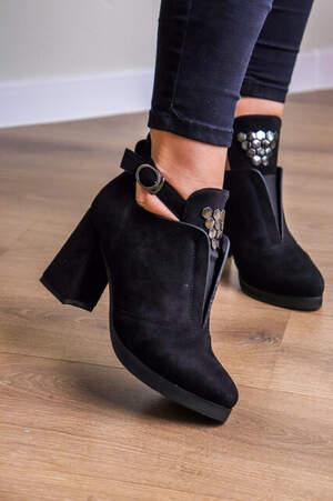 Ботильоны женские Fashion Ophelia 3281 36 размер 23,5 см Черный Ботильоны женские Fashion Ophelia 3281 36 размер 23,5 см Черный