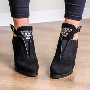 Ботильоны женские Fashion Ophelia 3281 36 размер 23,5 см Черный Ботильоны женские Fashion Ophelia 3281 36 размер 23,5 см Черный