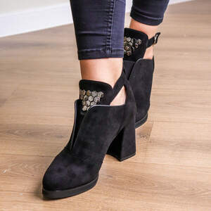 Ботильоны женские Fashion Ophelia 3281 36 размер 23,5 см Черный Ботильоны женские Fashion Ophelia 3281 36 размер 23,5 см Черный