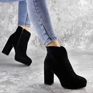 Ботильоны женские Fashion Ranalldo 2392 38 размер 24,5 см Черный