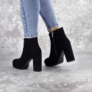 Ботильоны женские Fashion Ranalldo 2392 38 размер 24,5 см Черный