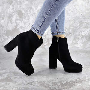 Ботильоны женские Fashion Ranalldo 2392 38 размер 24,5 см Черный