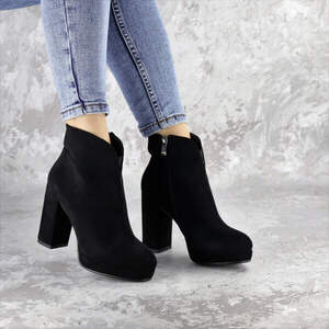 Ботильоны женские Fashion Ranalldo 2392 38 размер 24,5 см Черный