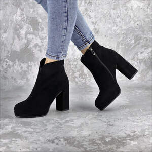 Ботильоны женские Fashion Ranalldo 2392 38 размер 24,5 см Черный