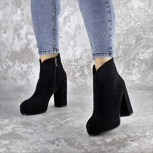 Ботильоны женские Fashion Ranalldo 2392 38 размер 24,5 см Черный