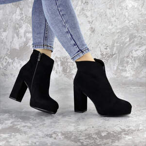 Ботильоны женские Fashion Ranalldo 2392 38 размер 24,5 см Черный