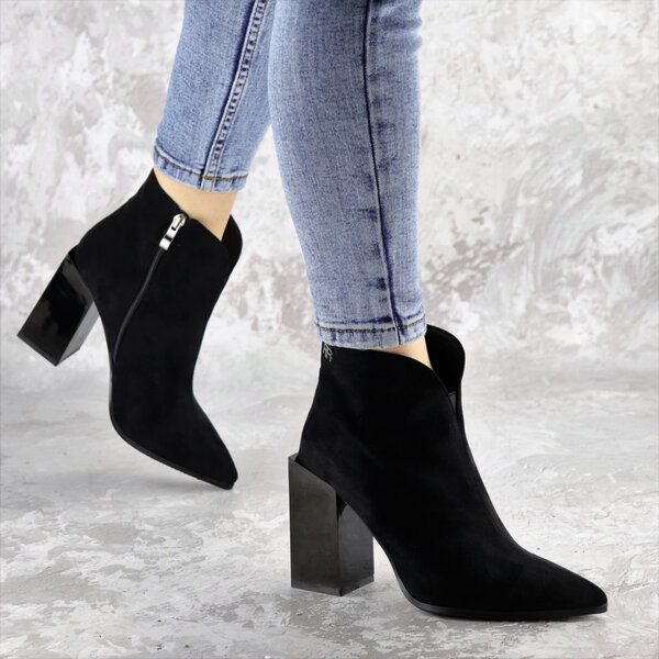 Ботильоны женские Fashion Sampson 2400 37 размер 24 см Черный Ботильоны женские Fashion Sampson 2400 37 размер 24 см Черный