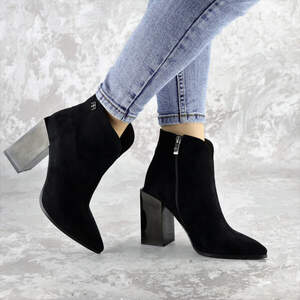 Ботильоны женские Fashion Sampson 2400 37 размер 24 см Черный Ботильоны женские Fashion Sampson 2400 37 размер 24 см Черный