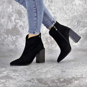 Ботильоны женские Fashion Sampson 2400 37 размер 24 см Черный Ботильоны женские Fashion Sampson 2400 37 размер 24 см Черный