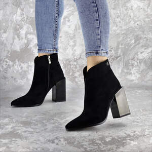 Ботильоны женские Fashion Sampson 2400 37 размер 24 см Черный Ботильоны женские Fashion Sampson 2400 37 размер 24 см Черный