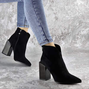 Ботильоны женские Fashion Sampson 2400 37 размер 24 см Черный Ботильоны женские Fashion Sampson 2400 37 размер 24 см Черный