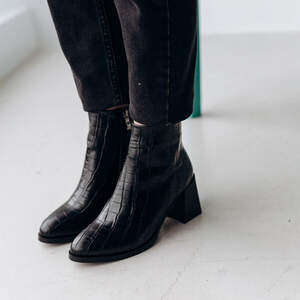 Ботильоны женские Fashion Santan 3288 37 размер 24 см Черный Ботильоны женские Fashion Santan 3288 37 размер 24 см Черный