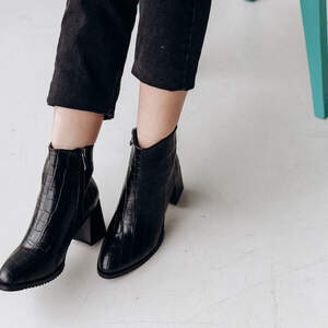 Ботильоны женские Fashion Santan 3288 37 размер 24 см Черный Ботильоны женские Fashion Santan 3288 37 размер 24 см Черный