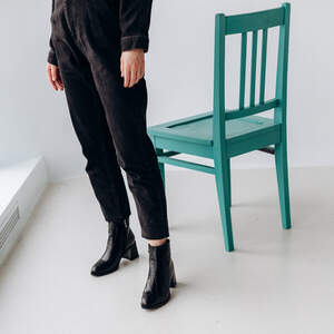 Ботильоны женские Fashion Santan 3288 37 размер 24 см Черный Ботильоны женские Fashion Santan 3288 37 размер 24 см Черный